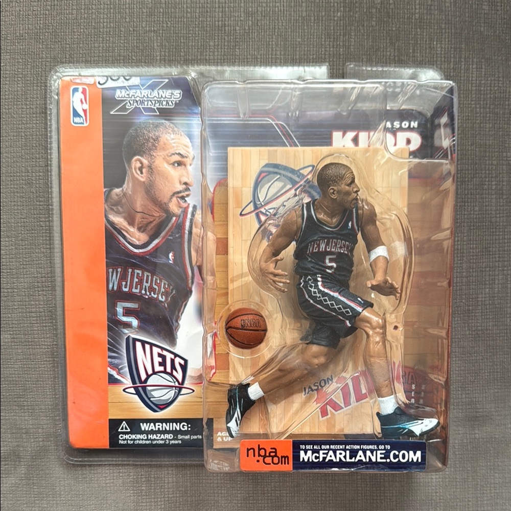 Jason Kidd McFarlanes Figure / NBA / 2002 / New Jersey Nets / New